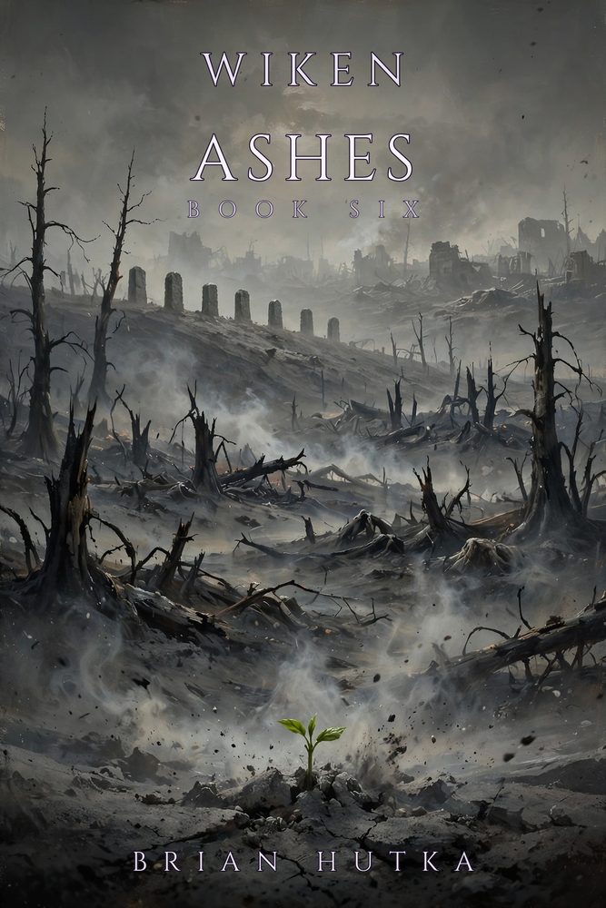 Cover of Ashes by Brian Hutka