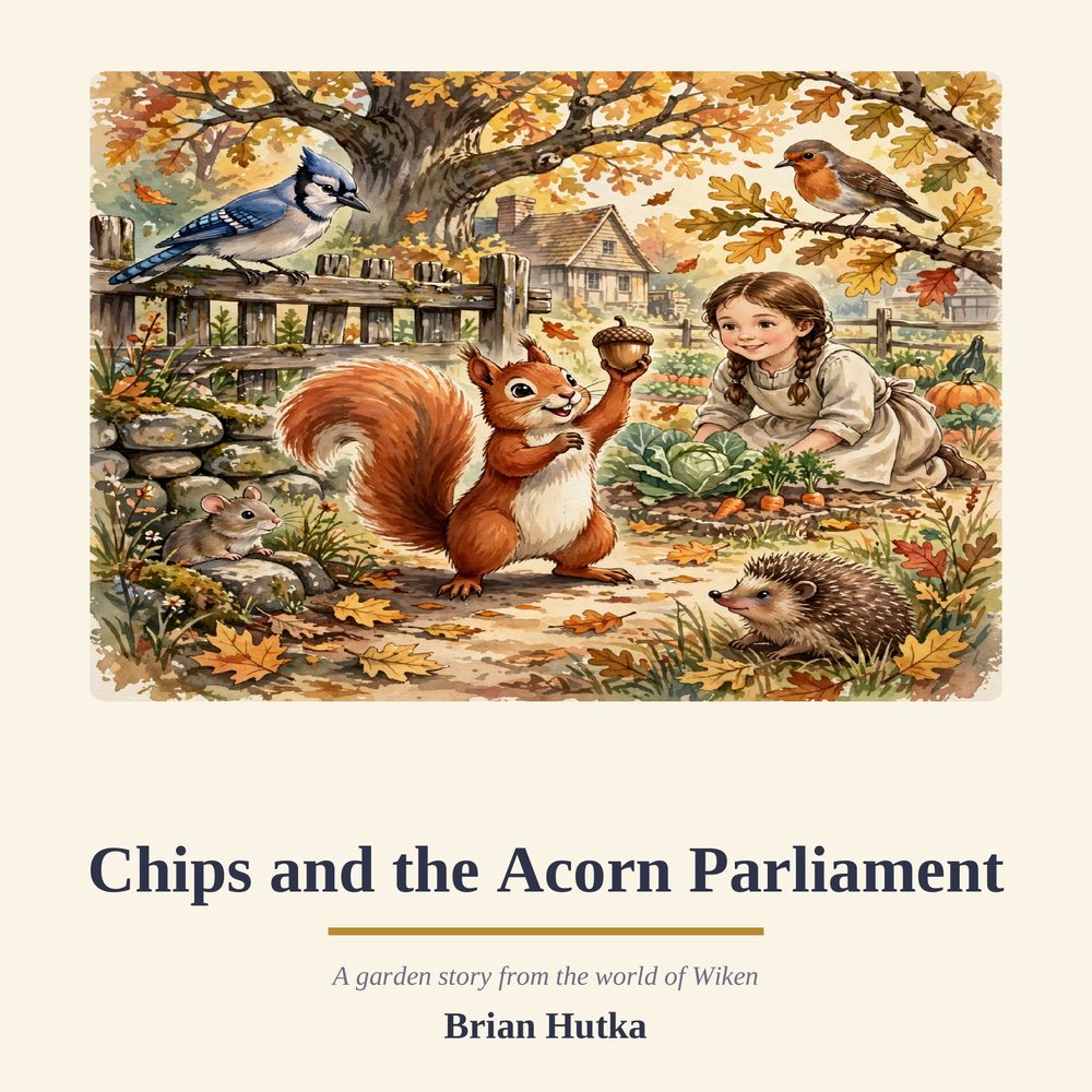 Cover of Chips and the Acorn Parliament by Brian Hutka