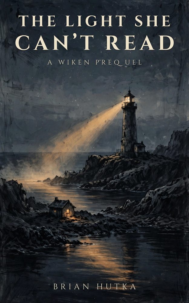 Cover of The Light She Can't Read by Brian Hutka