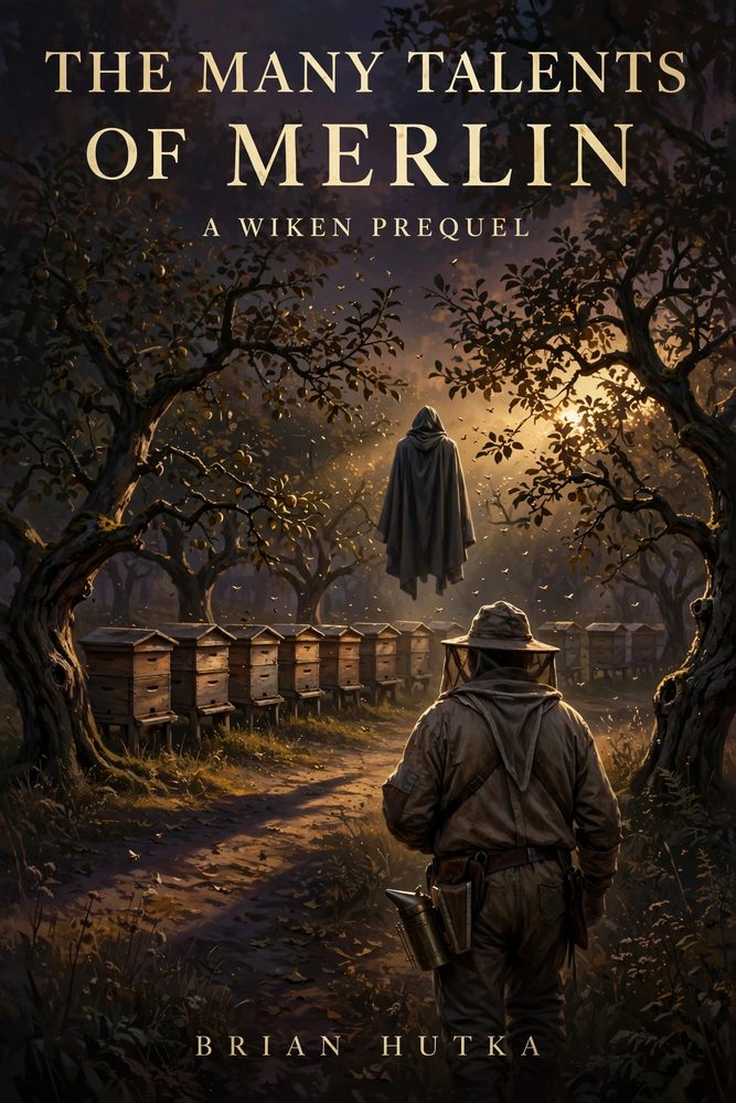 Cover of The Many Talents of Merlin by Brian Hutka